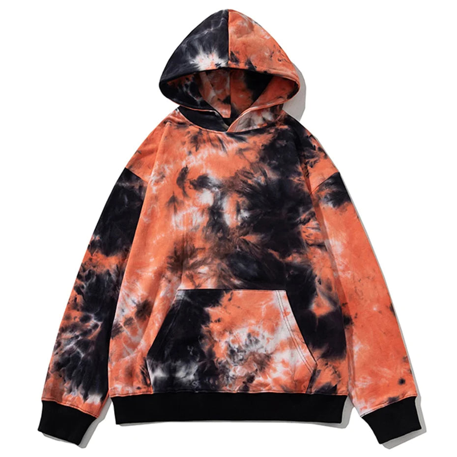 Colors in Harmony: The Timeless Charm of LIMETLISS' Tie-Dye Hoodies
