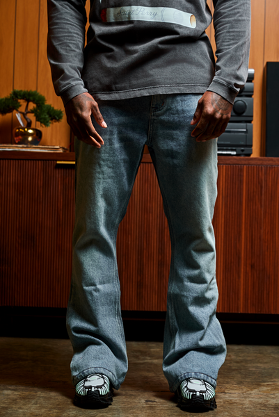 Angel Flare Denim Jeans – limetliss