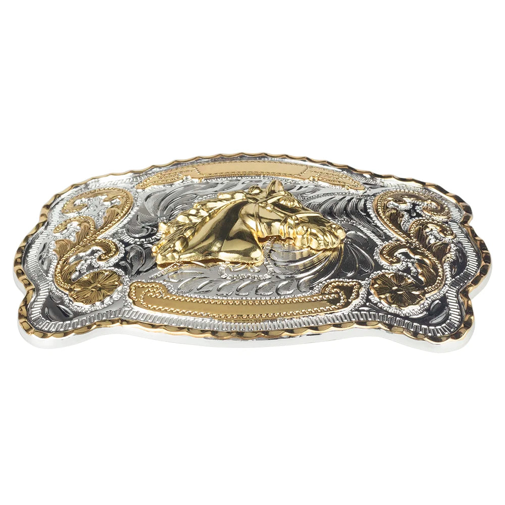 Gold Scorpion Western Belt Buckle