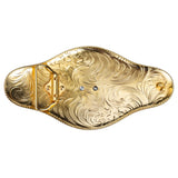 Golden Cross and Bull Buckle