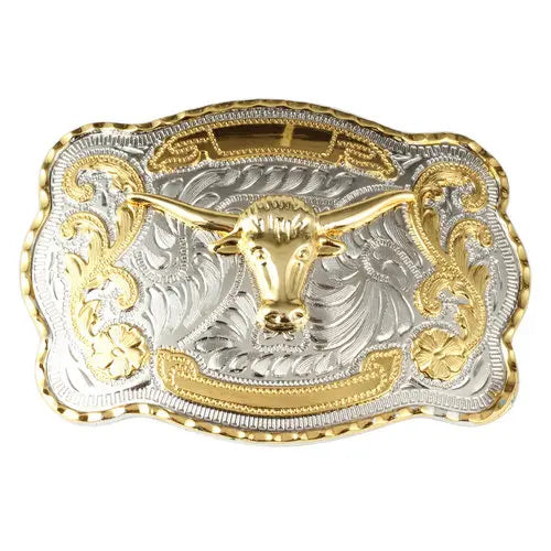 Gold Scorpion Western Belt Buckle