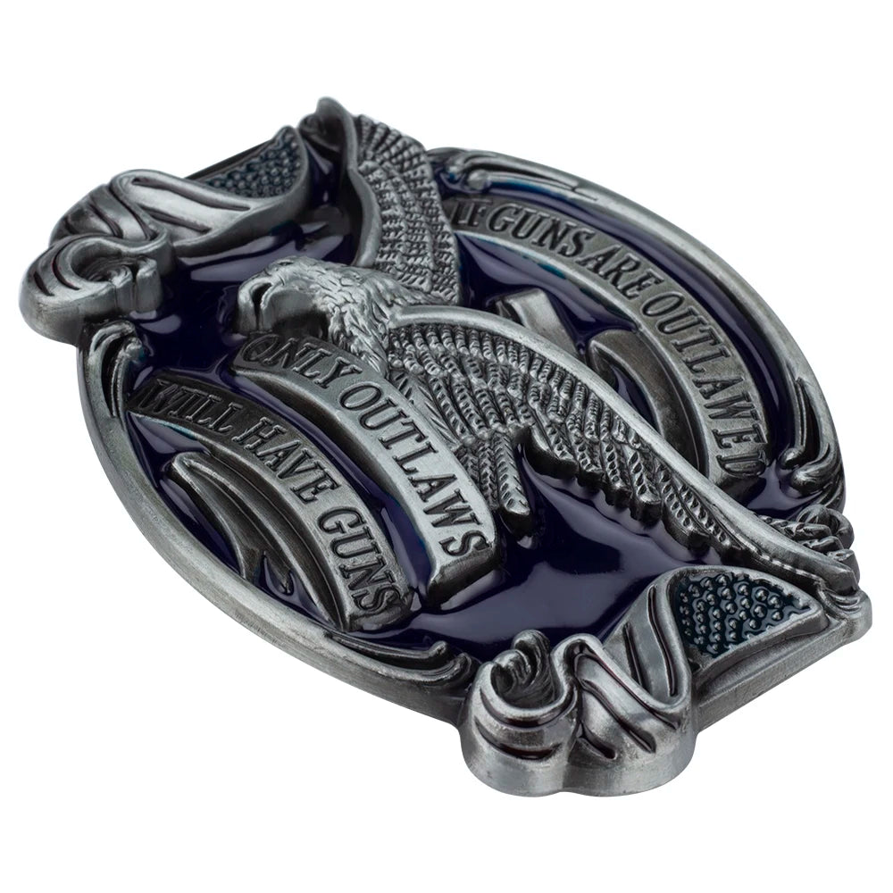 Only Outlaws Eagle Buckle