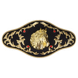 Golden Cross and Bull Buckle