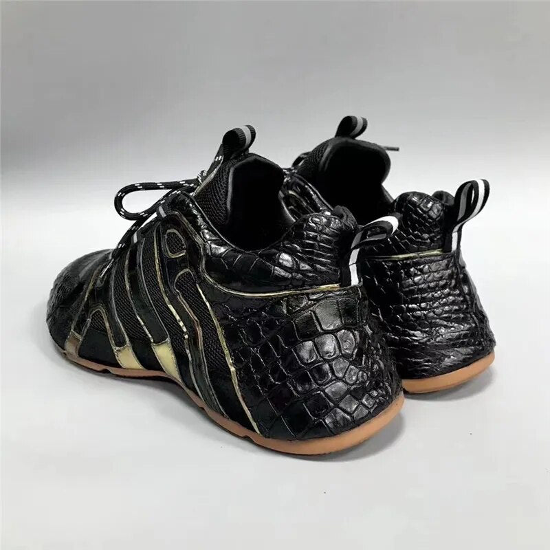 Exotic Custom Lace Up Sneakers