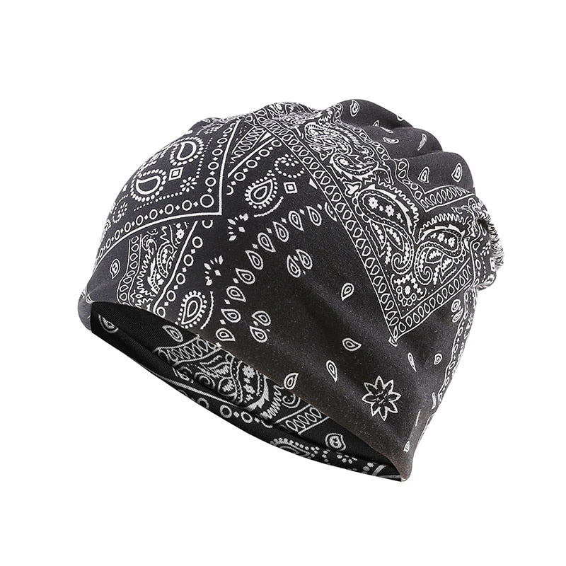 Bandana Skullie Beanie