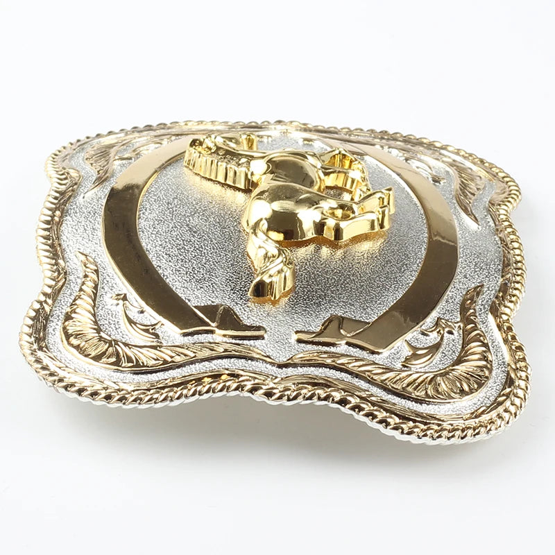 Western Sprinting Horse Buckle