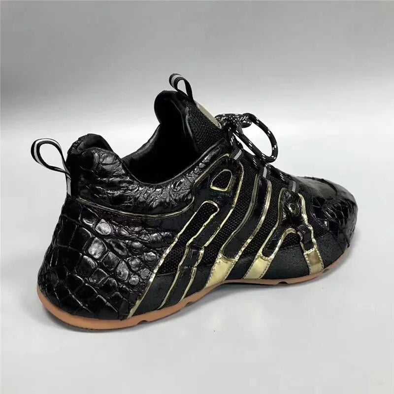Exotic Custom Lace Up Sneakers