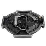 Cross And Skull Belt Buckle