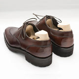 Chocolate Oxford Derby Leather Lace Ups