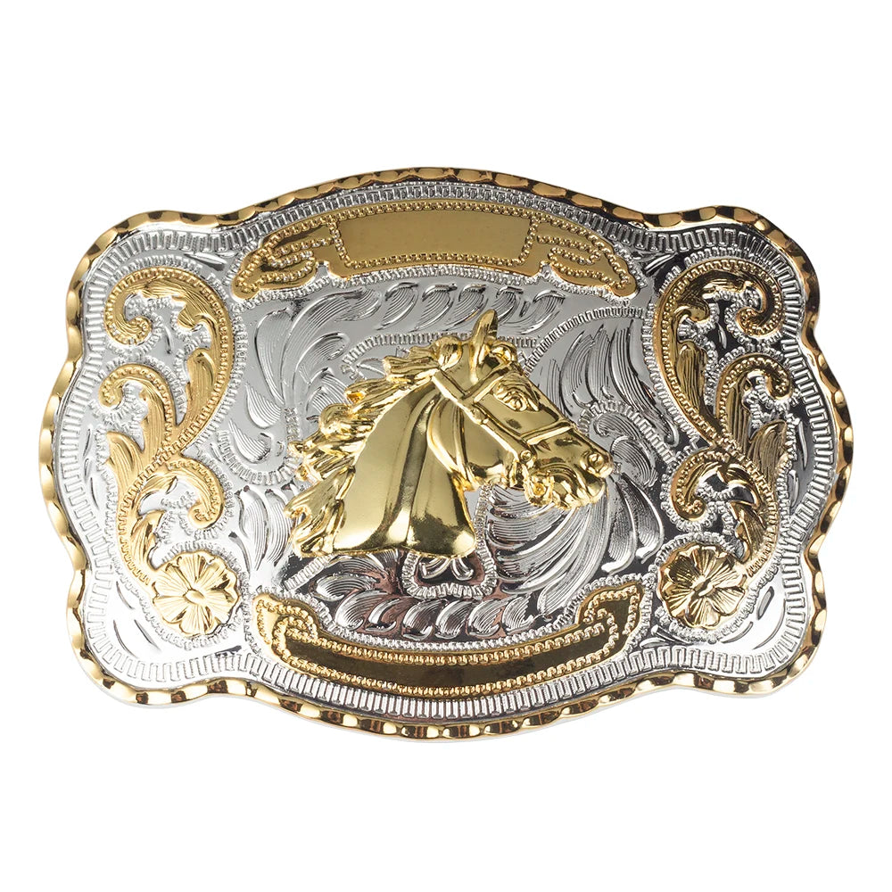Gold Scorpion Western Belt Buckle