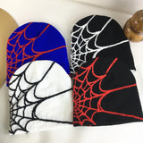 Spider Web Knitted Beanie