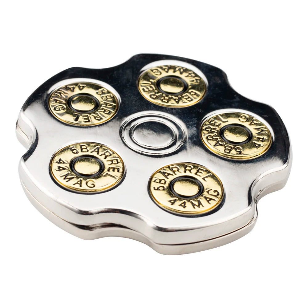 Six-Shooter Revolver Belt Buckle