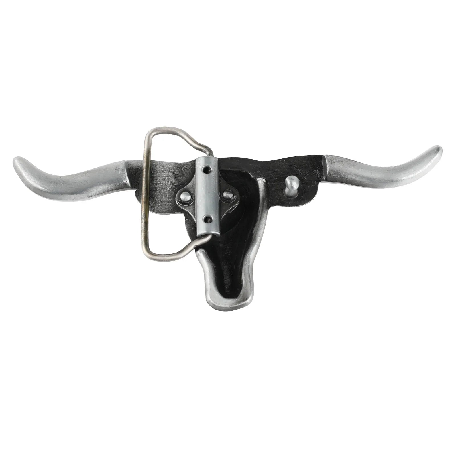 Longhorn Bull Head Belt Buckle