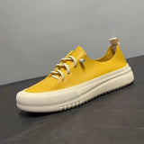 Onyx Crest Leather Low-Top Sneakers