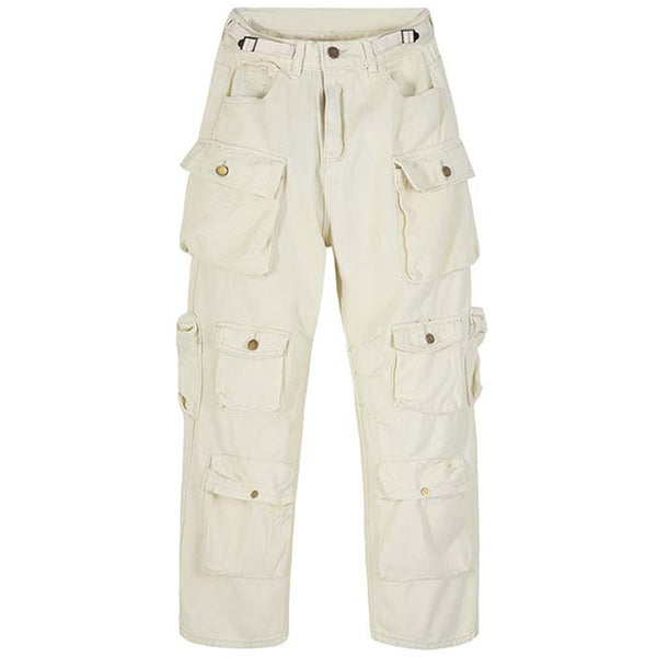 【KOOLOSET】Nylon Trackline Cargo Pants KOOLOSET】Nylon Trackline Cargo Pants Nylon Cargo Pants