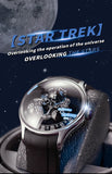 Trisome Star Planet Luminous Steel Automatic Watch