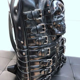 Skull Multi-Buckle Backpack