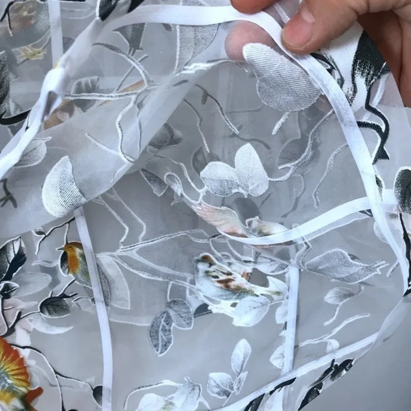 Mesh Garden See-through Blazer