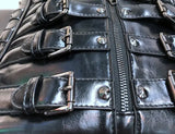 Skull Multi-Buckle Backpack