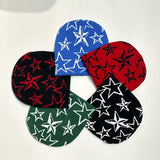 five-pointed star y2k beanie