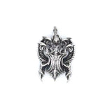 Dual Claw Seal Sterling Silver S925 Pendant