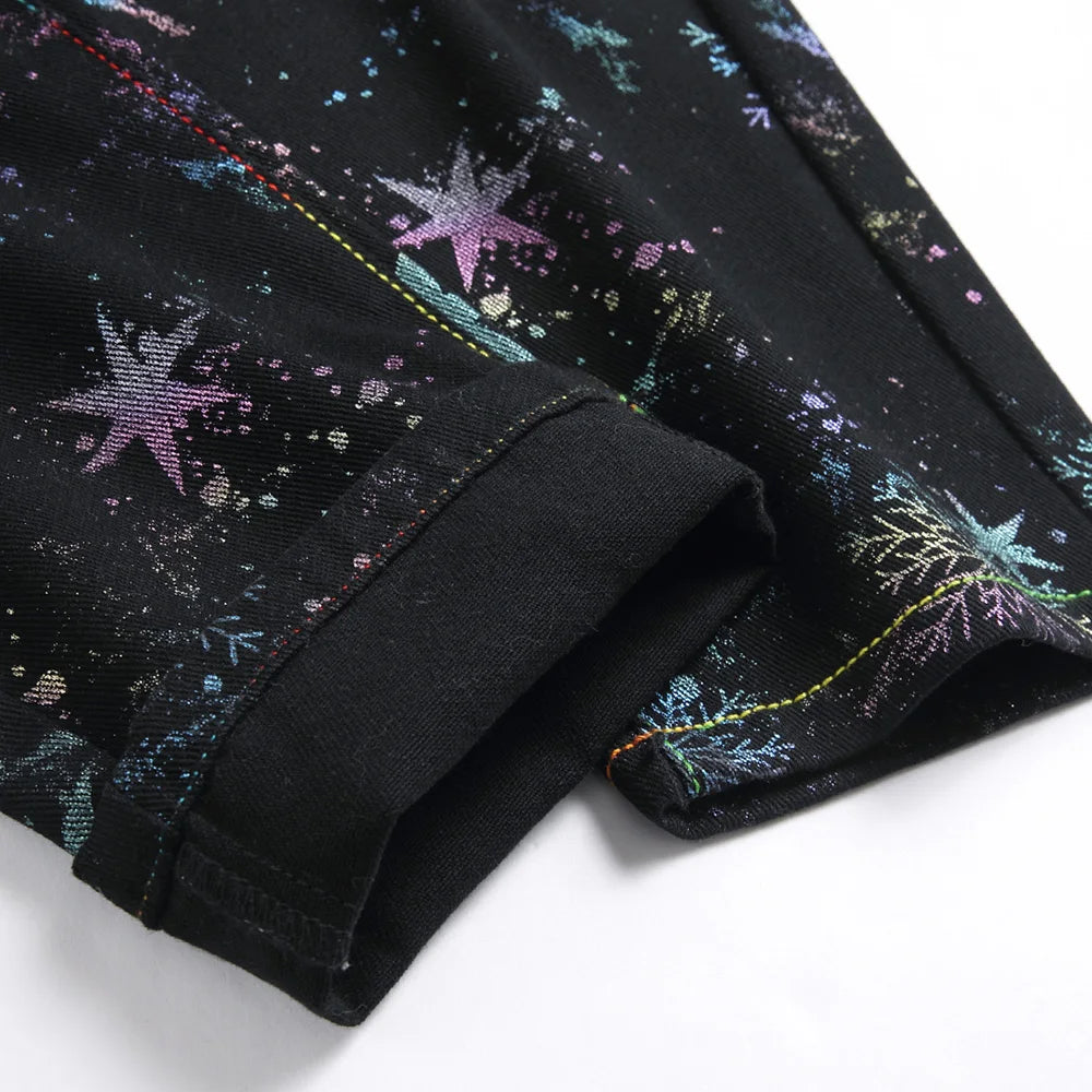 Cosmic Burst Slim Jeans