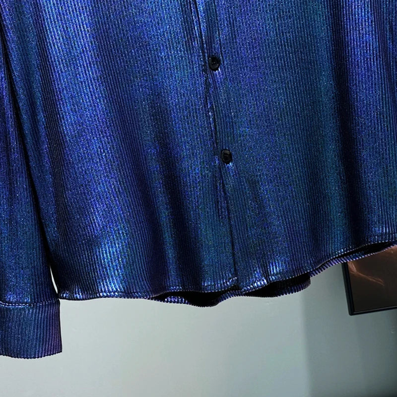 Aqua Gradient Colored Shirt