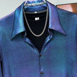 Aqua Gradient Colored Shirt