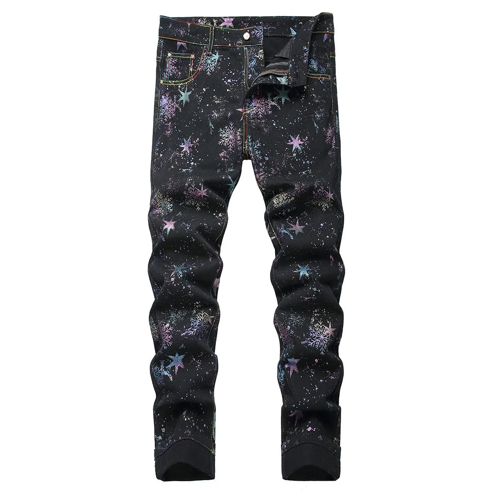Cosmic Burst Slim Jeans