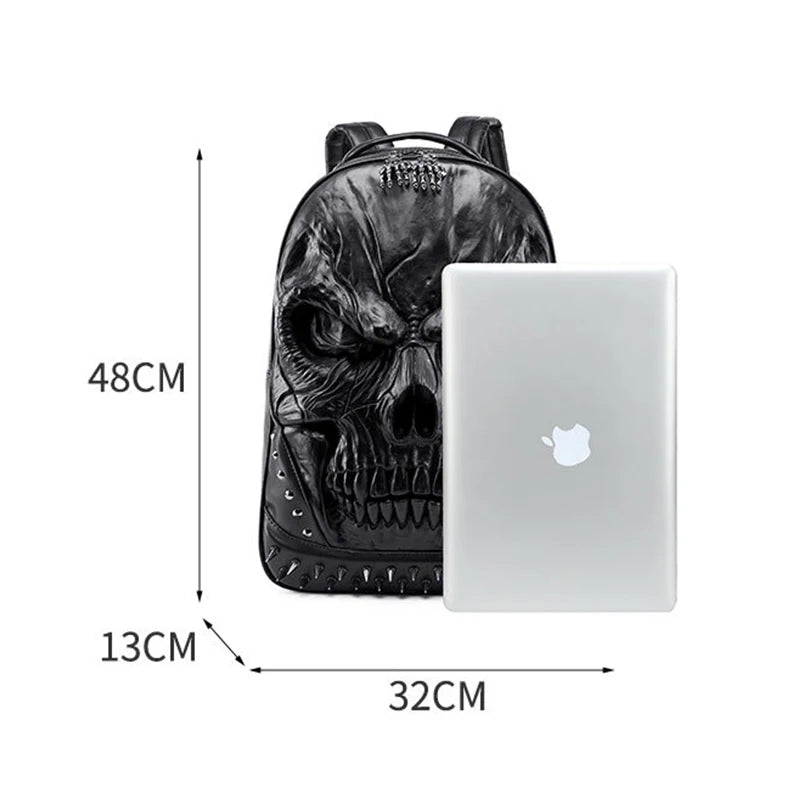 Skull Rivet Backpack