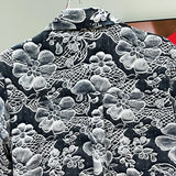 Diamond Set Floral Shirt