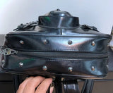 Skull Multi-Buckle Backpack