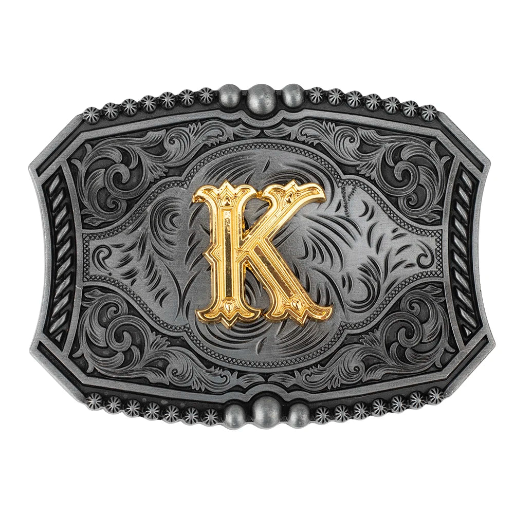 Custom Letter Belt Buckle