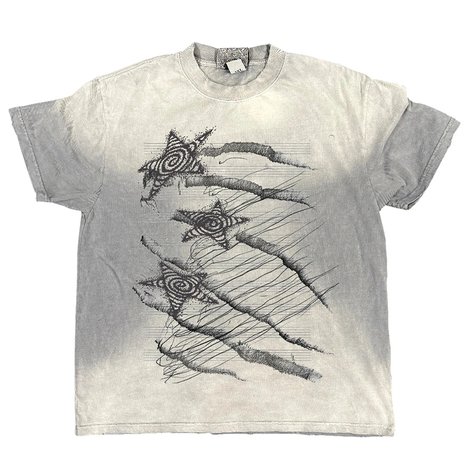 Aged Graffiti Graphic Tee