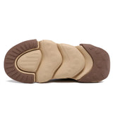 Chocolate Handmade Leather Sneakers