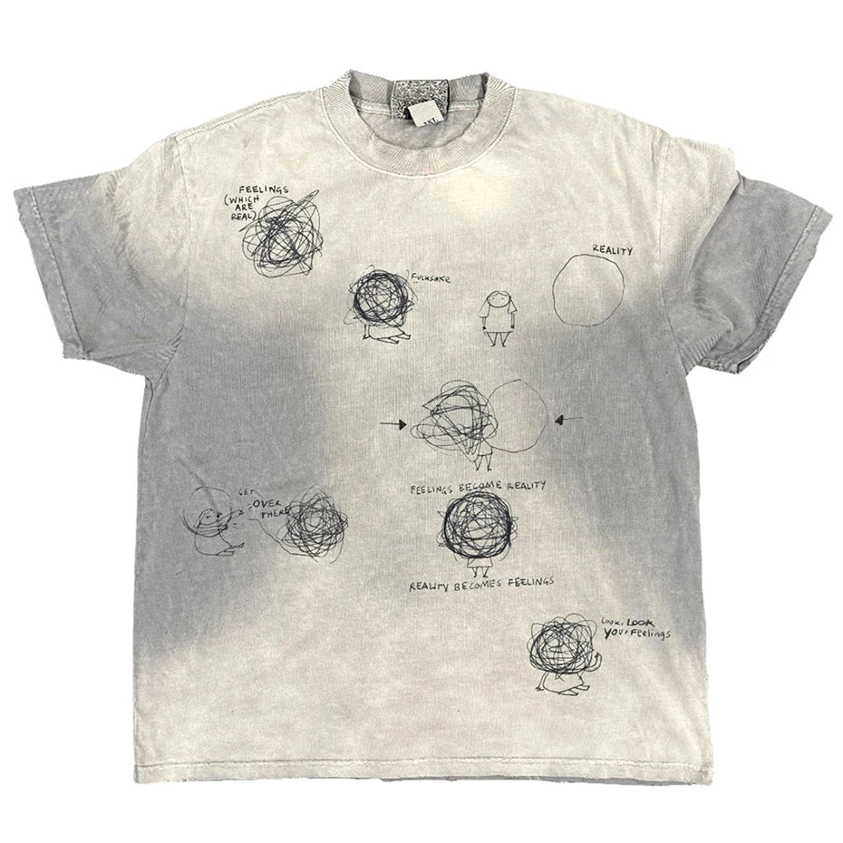 Aged Graffiti Graphic Tee