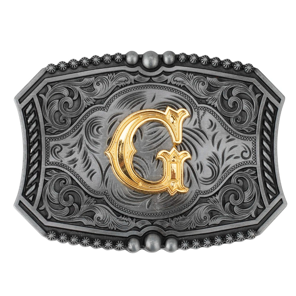 Custom Letter Belt Buckle