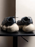 Monarch Crest Chunky Leather Sneakers