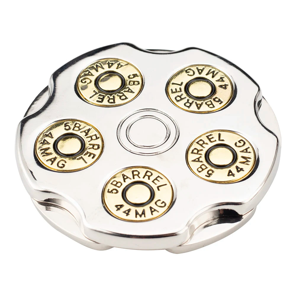 Six-Shooter Revolver Belt Buckle
