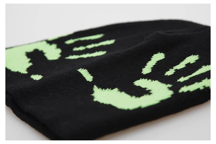 Green Handed y2k Beanie