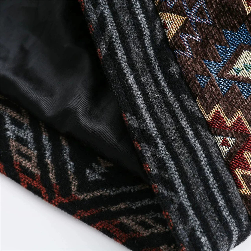 Nomad Patchwork Tribal Jacket