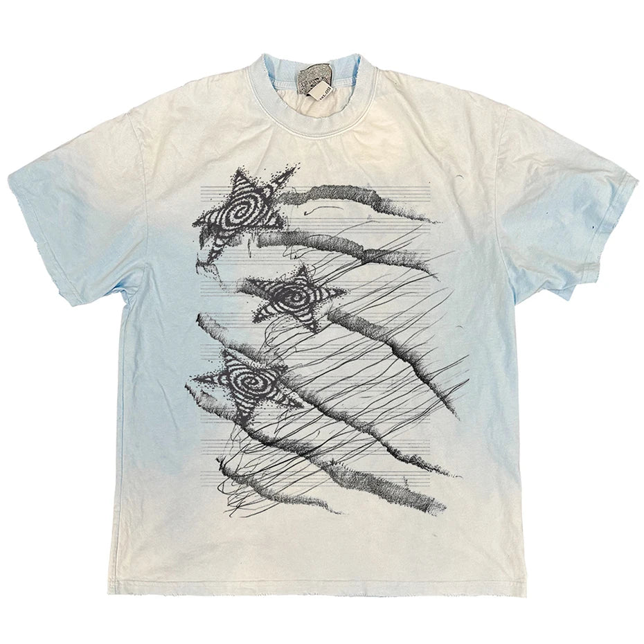 Aged Graffiti Graphic Tee