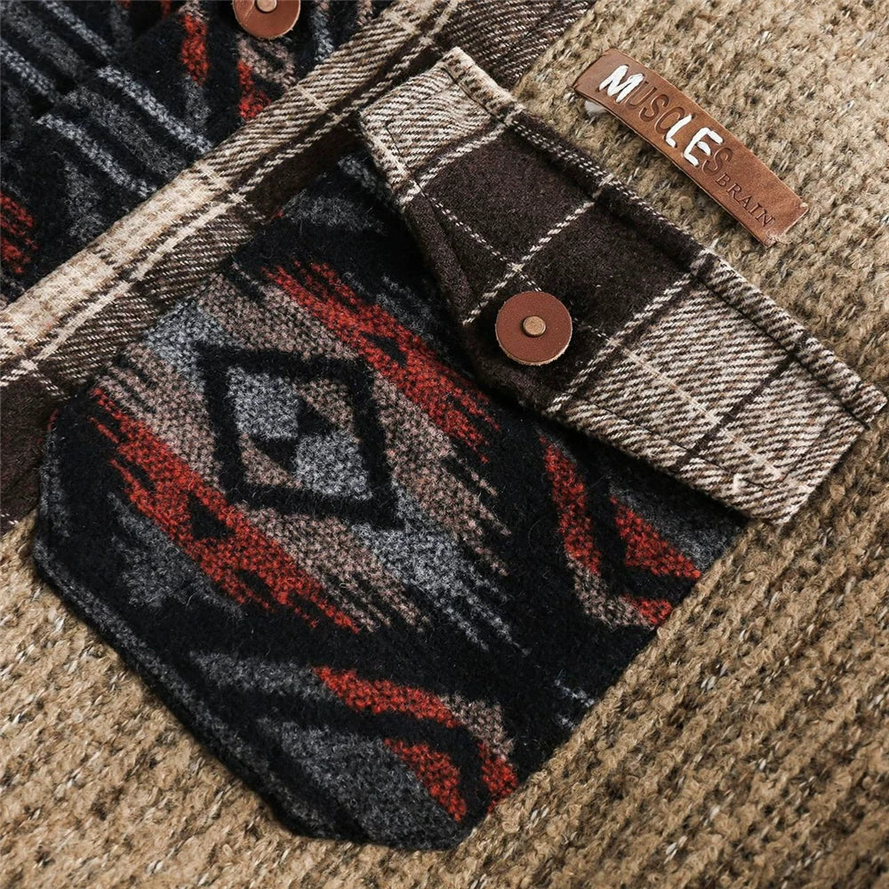 Nomad Patchwork Tribal Jacket