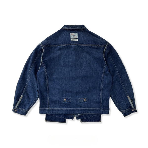 Double-Sided Patchwork Denim Jacket – limetliss