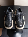 Monarch Crest Chunky Leather Sneakers