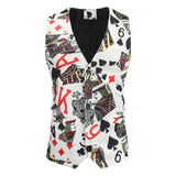 Sleeveless Graphic Printed Vest