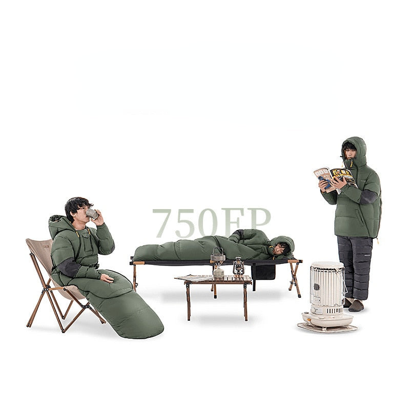 Heavy Duty Sleeping Bag Down Jacket