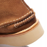 LIMETLISS Suede Moccasin Handmade Ankle Boots