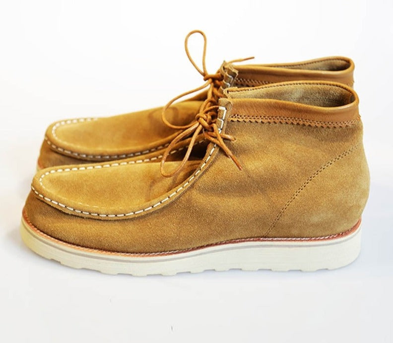 LIMETLISS American Handmade Suede Desert Boots