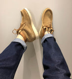 LIMETLISS American Handmade Suede Desert Boots